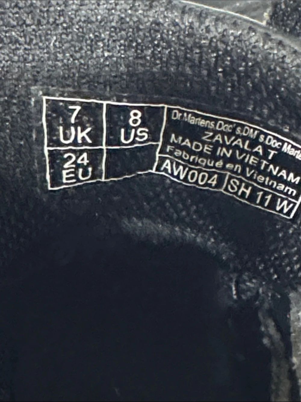 Dr. Martens Kids Black Lace-Up Boots with Yellow Stitching